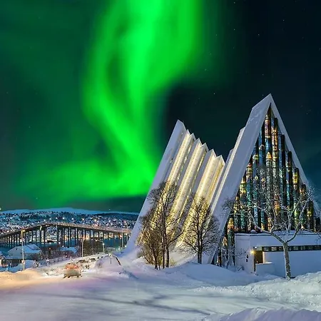 Cozy Arctic Aurora I Near The Arctic Cathedral